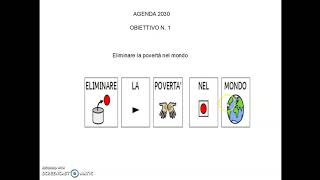 CAA  Agenda 2030  Goal 1  sconfiggere la povertà [upl. by Tisdale502]