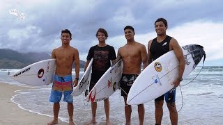 GABRIEL MEDINA E AMIGOS EM MARESIAS [upl. by Irret519]