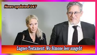 Lugner Testament Wo Simone leer ausgeht [upl. by Aloeda749]