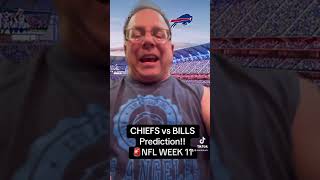 CHIEFS vs BILLS Prediction🚨NFL WEEK 11 [upl. by Malcah]