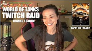 World of Tanks  Official Twitch Channel Raid  PCPatty [upl. by Orson]