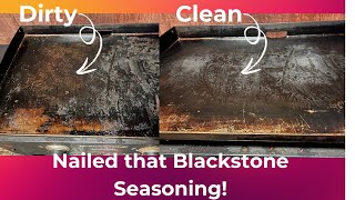 Testing the Blackstone Seasoning amp Conditioner Deep Clean for a Perfect Griddle [upl. by Schnapp933]