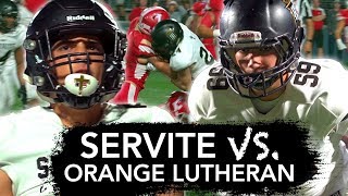 Servite Football vs Orange Lutheran 2019 [upl. by Nnairac]