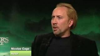 Nicolas Cage talks about JeanClaude Van Damme JCVD 2008 [upl. by Rillis325]