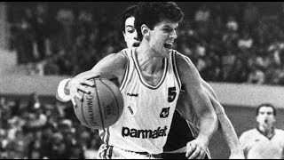 Drazen Petrovic Offensive Machine REAL MADRID highlights [upl. by Adnuhsat]