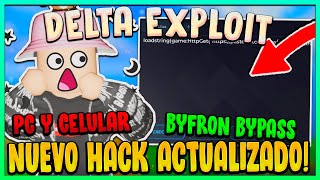 NUEVO HACK  EXPLOIT PARA ROBLOX  DELTA  BYFRON BYPASS  INDETECTABLE PARA PC Y CELULAR [upl. by Alton]