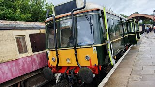 Wallingford  Cholsey round trip in a class 121 bubblecar [upl. by Noivad]