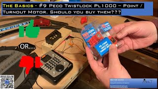 Peco PL1000  PL1001 TwistLock Point  Turnout Motor  To Buy or Not to Buy [upl. by Sharon]