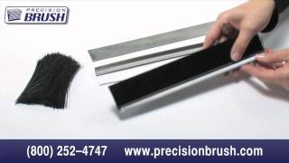 Precision Brush  Metal Channel Strip Brush [upl. by Webster929]