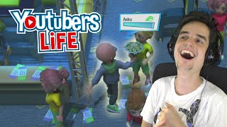 FLIRTEN MET FANGIRLS  YouTubers Life 2 [upl. by Evan]