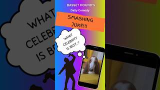 Smashing Celebrity joke from Basset Hounds daily comedy Hilarious 😂 😃 [upl. by Gnahc466]