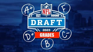 REGRADING THE 2023 NFL DRAFT 1ST ROUND [upl. by Oiramaj]