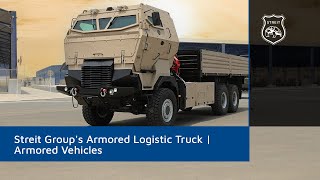 Streit Groups Armored Logistic Truck  Armored Vehicles [upl. by Caundra]