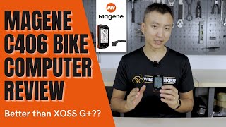 Magene C406 Bike Computer Review 2021 [upl. by Aydiv]