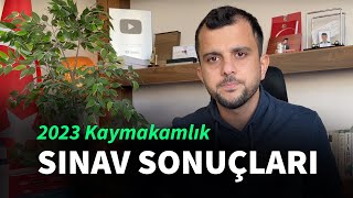 2023 Kaymakamlık Sınav sonuçları Açıklandı  Baraj Puanı kaç oldu [upl. by Codi]