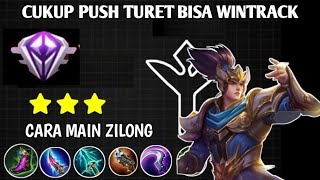 Namatin Mobile Legends Pakai Zilong Only Winstrack [upl. by Novek]