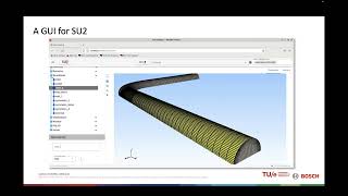 SU2 Conference 23 A Graphical User Interface for the CFD solver of the SU2 software suite [upl. by Hal]