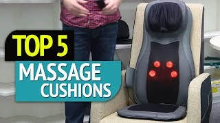 TOP 5 Massage Cushions [upl. by Sotos]