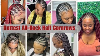 2024 Cutest Ghana Weaving Knotless Box Braid for Black Women2024 Hottest Cornrows Braids Hairstyle [upl. by Esinart266]