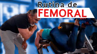 RUTINA para unos FEMORALES MÁS GRANDES – DESARROLLA Y CRECE TUS GLÚTEOS Y FEMORALES [upl. by Audrit92]