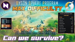 All DARK FOG Settings To MAX DIFFICULTY  1  Dyson Sphere Program  Dark Fog  Lets Play [upl. by Nilknarf]