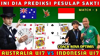 TIMNAS OPTIMIS❗INDONESIA VS AUSTRALIA U17 KUALIFIKASI PIALA ASIA U17  PREDIKSI TIMNAS [upl. by Coonan]