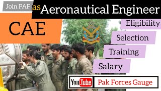 Join PAF as Aeronautical Engineer in CAE Branch 2023  Join PAF as CAE Officer  CAE Branch Job 2023 [upl. by Alleirbag903]