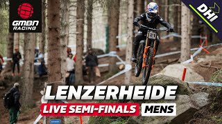 Lenzerheide Elite Mens Downhill SemiFinal  LIVE DHI Racing [upl. by Ernestine961]