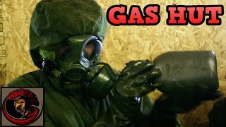 Gas Mask CBRNNBC Training  TEAR GAS HUT [upl. by Joaquin]