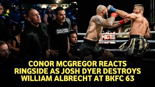 BKFC 63 Highlights Josh Dyer drops opponent with stunning KO [upl. by Haas]