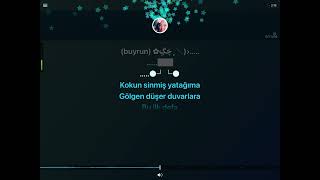 Şafak Sönmez Ağlama karaoke [upl. by Muncey]