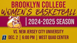 Brooklyn College Womens Basketball vs New Jersey City  12022024 [upl. by Savitt862]