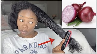 3 ways to use onions for massive Hair growth How to make onion juice and oil for long thick hair [upl. by Liliane270]