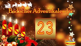 Badischer Adventskalender [upl. by Parke]