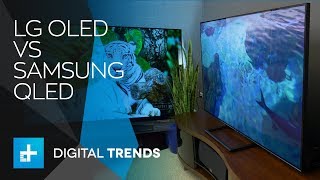 LG OLED vs Samsung QLED  TV Technology Shootout [upl. by Abernon]