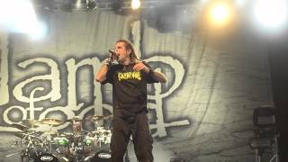 Lamb Of God  Laid To Rest Live in Bangalore at Nokia Alive Clarks Exotica  26th May 2012 [upl. by Cassaundra888]