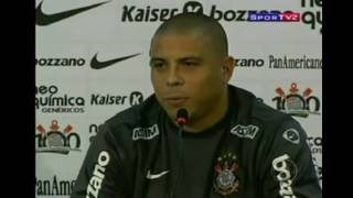 Ronaldo afirma não merecer estar na Copa 2010 [upl. by Erick]