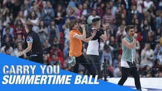 Union J  Carry You  Capital Summertime Ball 2013 [upl. by Esined]