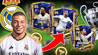 🚨 ¡MBAPPE AL MADRID EQUIPAZO FULL REAL MADRID ACTUALIZADO en Fc Mobile 😱 [upl. by Noonan]