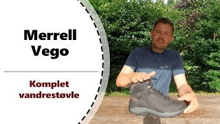 Merrell Vego Mid Vandrestøvle  Ægte læderstøvle med vandtæt membran [upl. by Rapp]