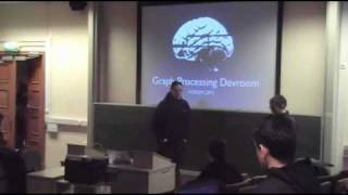 FOSDEM 2012  Welcome to Graph Processing Devroom [upl. by Weinreb960]