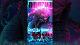 Minus One Godzilla According Godzilla Can Die shorts trending godzilla [upl. by Oslec]