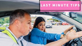 Last Minute Driving Test Tips You Need To Pass [upl. by Gabriell]