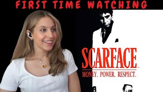 Scarface 1983 ♡ MOVIE REACTION  FIRST TIME WATCHING [upl. by Hilaria893]