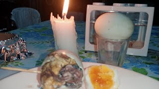 OLDASMR DIY MAKINGS SATISFIENG sounds in aluminum foil COOKING 🍳 eggs 🥚 the 1specialty Balutpinoy [upl. by Tilda]