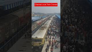 Chennai Local Train localtrain Chennai railway tambaram railwaystation mmts [upl. by Waugh]