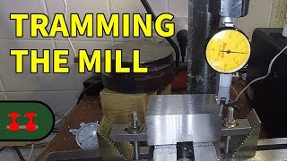 How I Tram my Vice on the Proxxon Mini Mill [upl. by Ititrefen204]