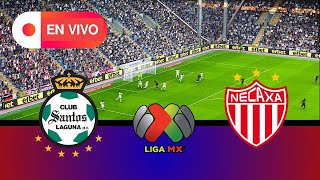 ⚽EN VIVO SANTOS VS NECAXA  Mexican Liga BBVA MX 2024  eFootball PES 21 Simulation [upl. by Rudolph389]