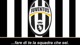 Inno Ufficiale della Juventus Testo  Himno Oficial de la Juventus de Turín Letra [upl. by Ayek]