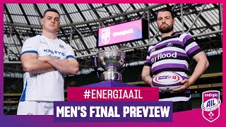 EnergiaAIL Mens Final Preview Terenure v Cork Constitution [upl. by Brocklin]